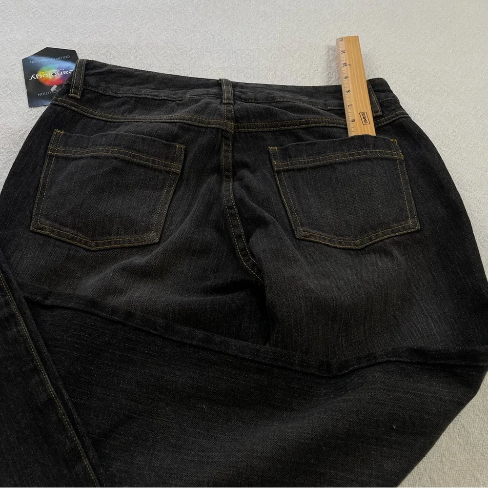 Jeanology Black Flared Jeans ~ Size‎ 10~ Business Casual